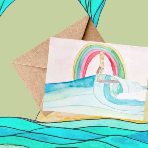 Dylan Watercolor Card