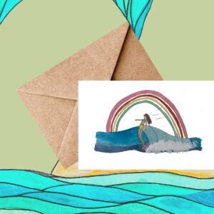 Hang Ten Rainbow Card