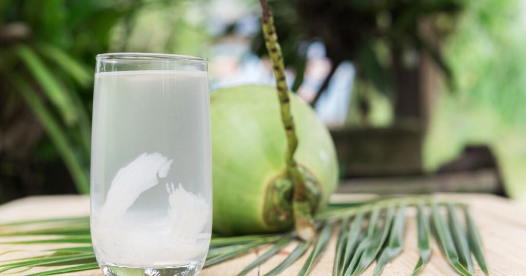 Bowel management for spina bifida with coconut water