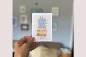 Boho Pineapple Card 