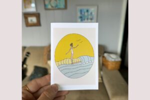 Noserider Card Yellow