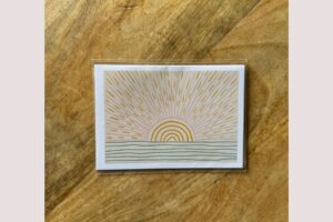 Boho Sunrise Card
