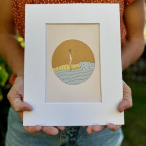 Noserider Print Sierra rehrer designs