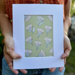 Protea Collage Print photo Sierra Rehrer Designs